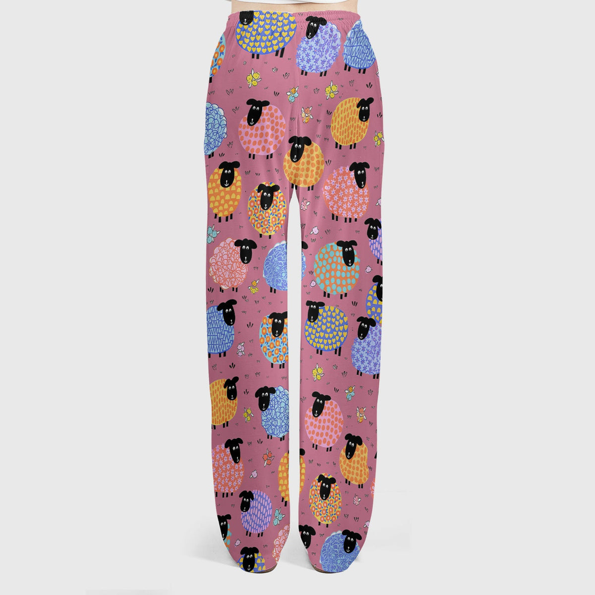 Colorful Sheep Nurse Scrub Set