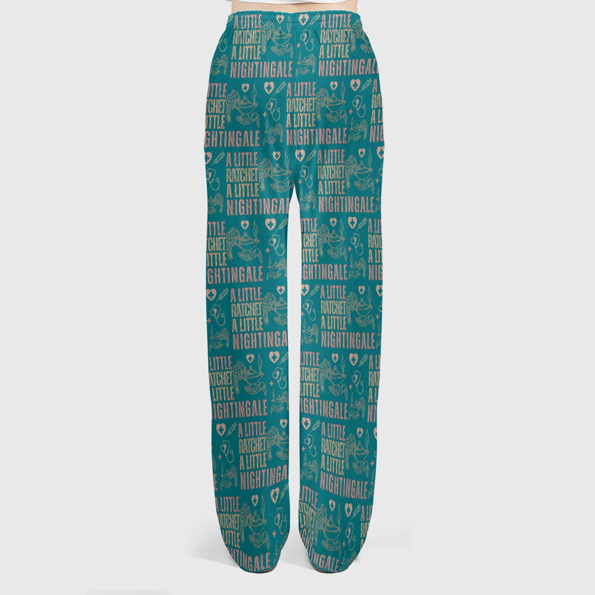 A Little Ratchet A Little Nightingale Women's Scrub Set, Breathable Med Uniform