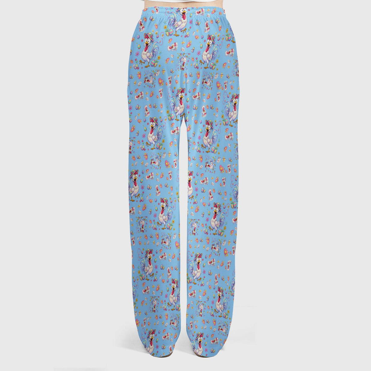 Easter Chicken Nurse Scrub Set