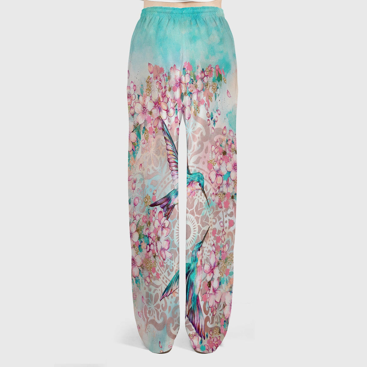 Hummingbird Cherry Blossom Nurse Scrub Set