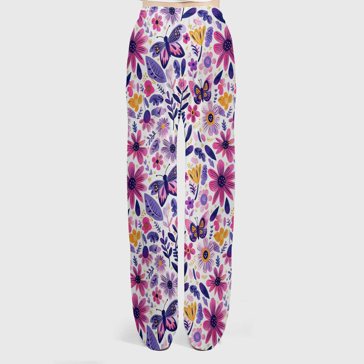 Butterfly Wildflower Garden Nurse Scrub Set