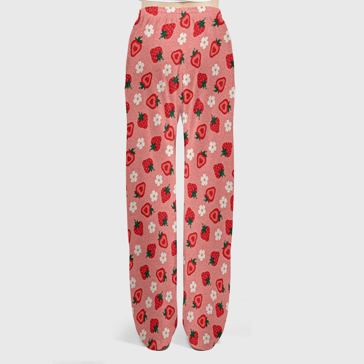 Sweet Strawberry Blossom Nurse Scrub Set