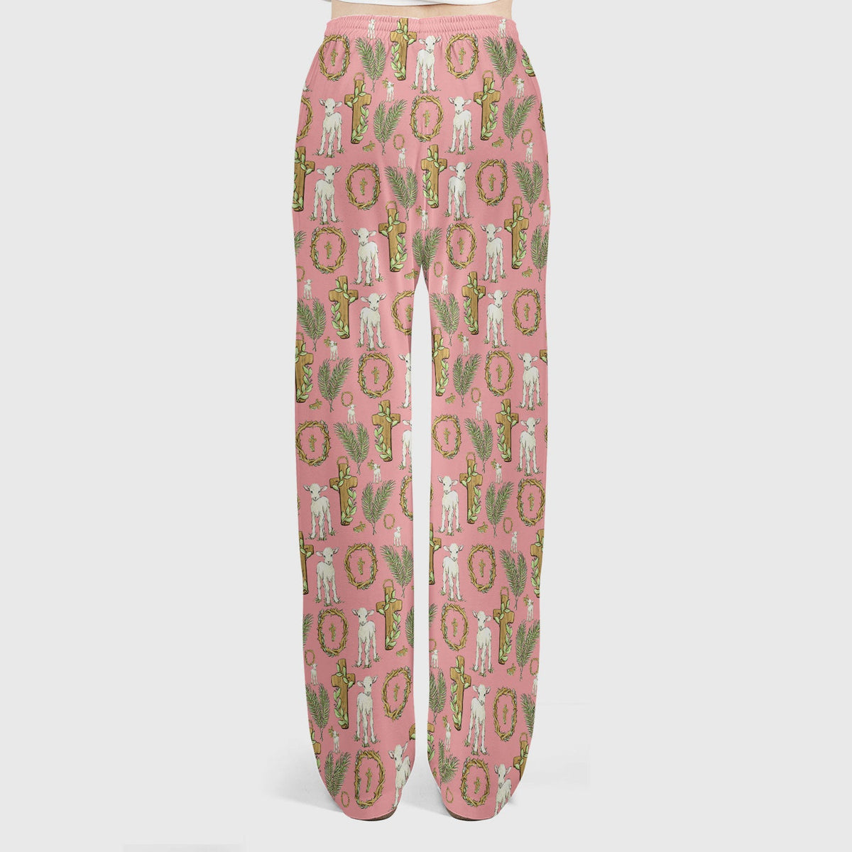 Faith Lamb Cross Nurse Scrub Set