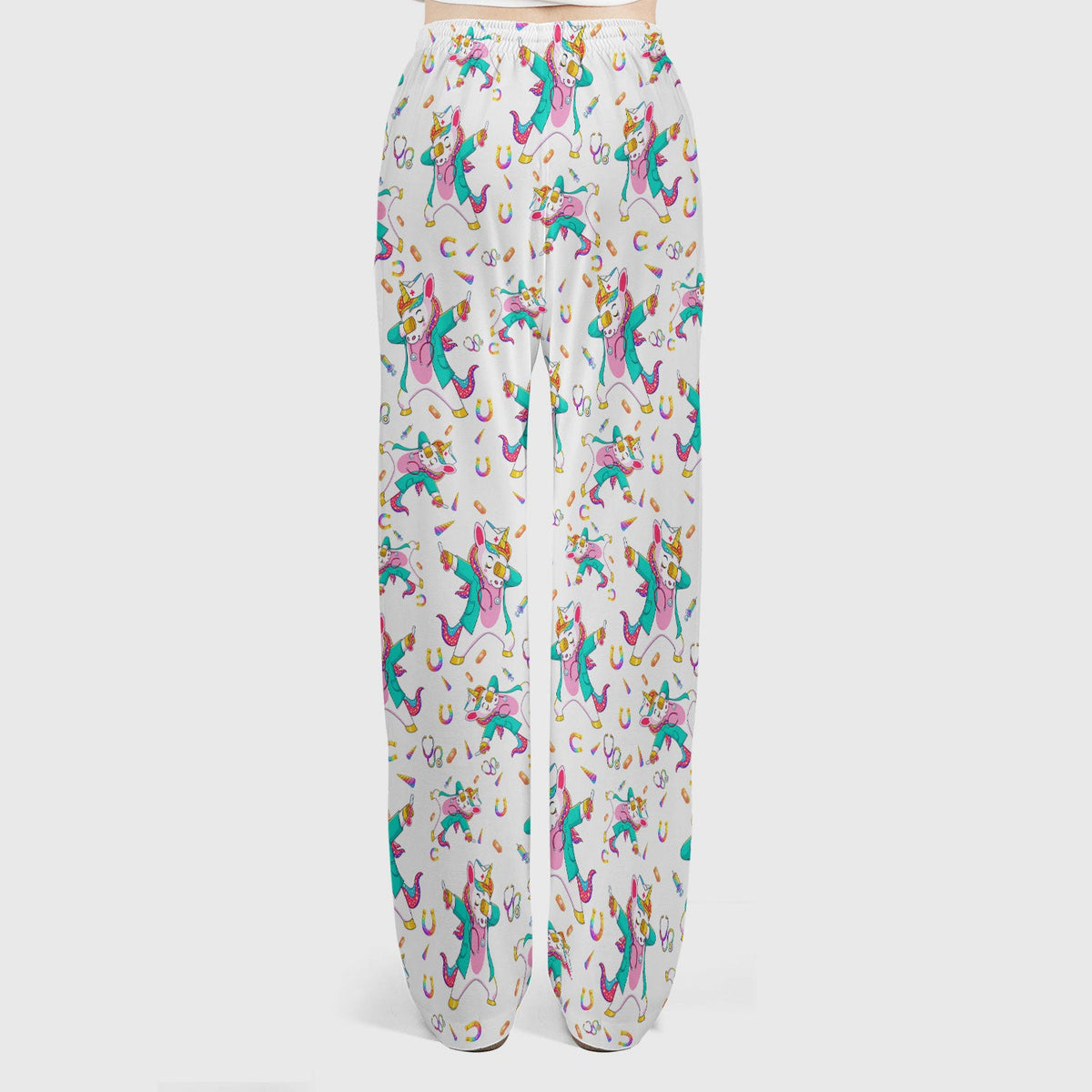 Unicorn Dance Nurse Scrub Set