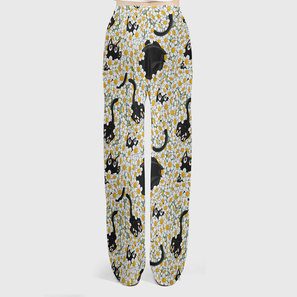 Daisy Black Cat Nurse Scrub Set