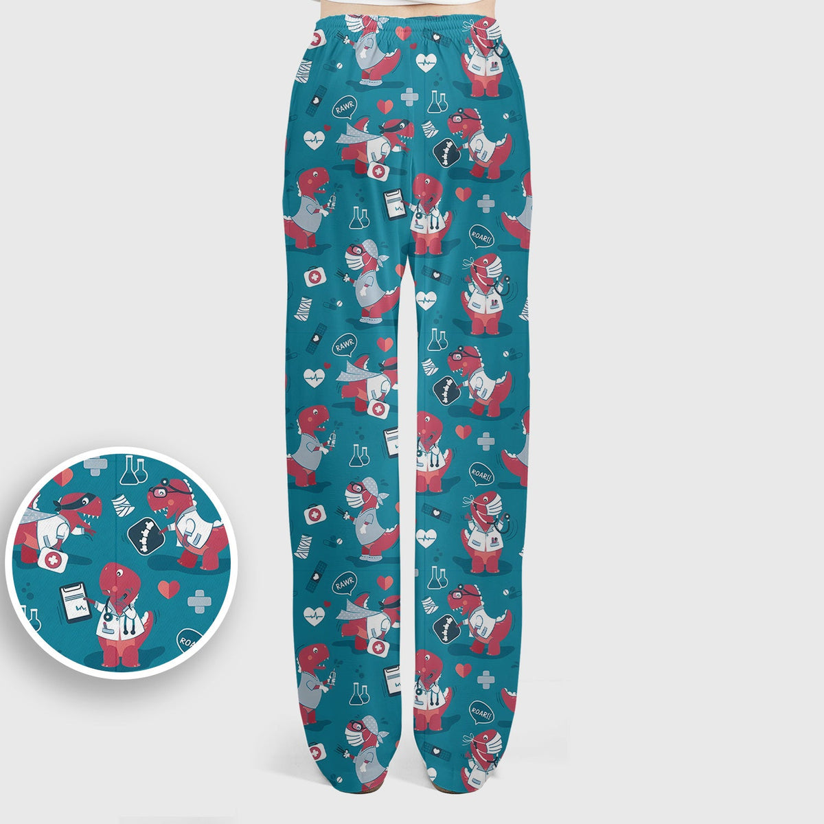 Dinosaur Doctor Nurse Scrub Set