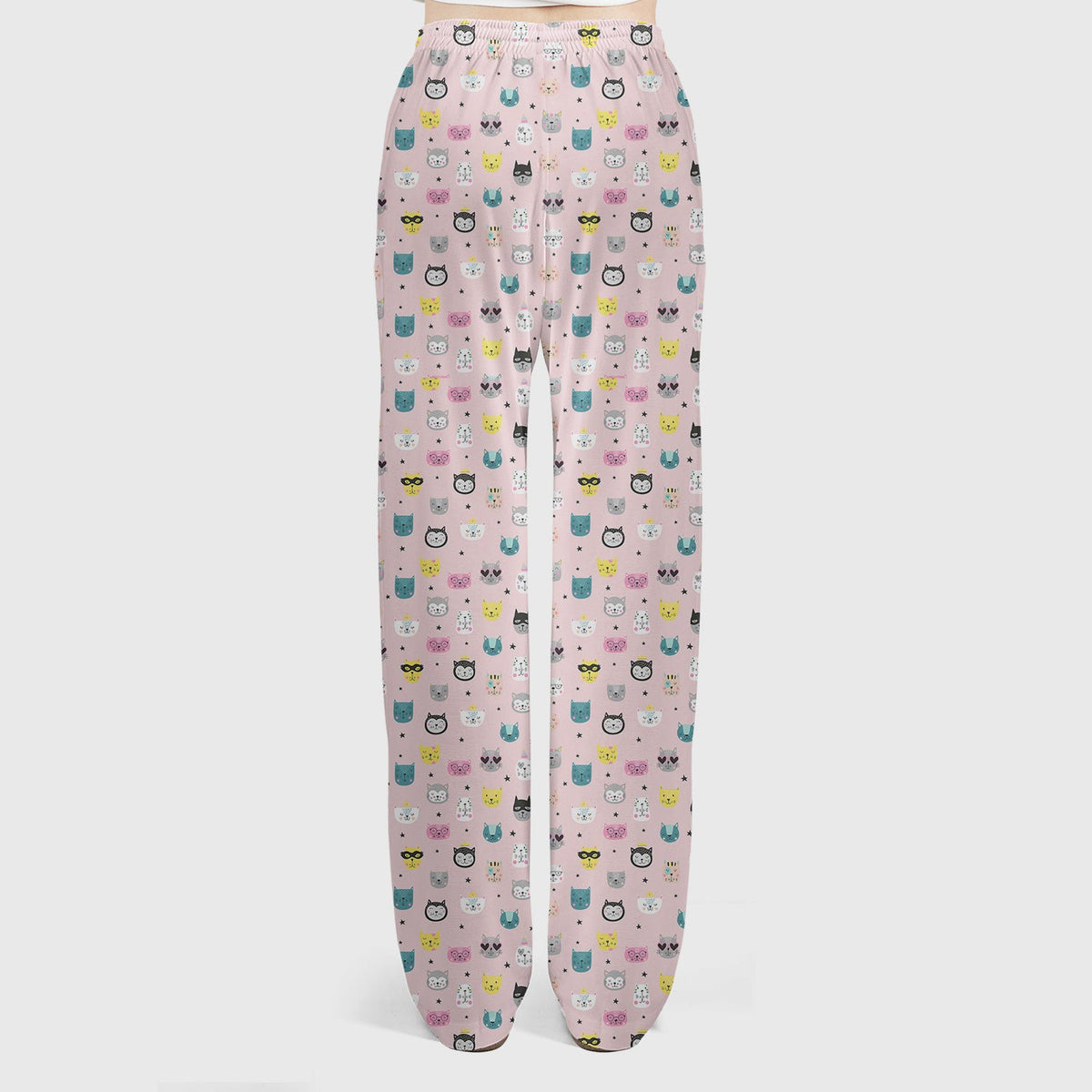 Colorful Kitty Nurse Scrub Set