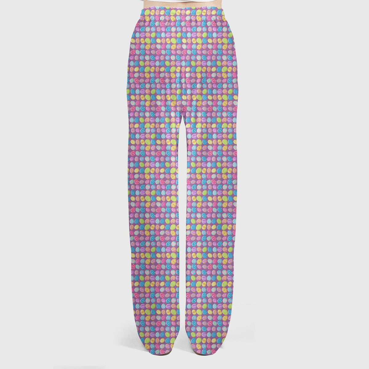 Colorful Easter Eggs Nurse Scrub Set