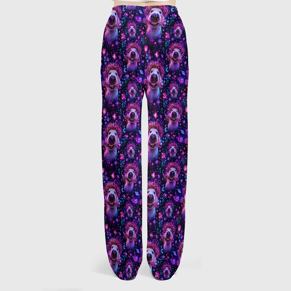 Galaxy Golden Retriever Nurse Scrub Set