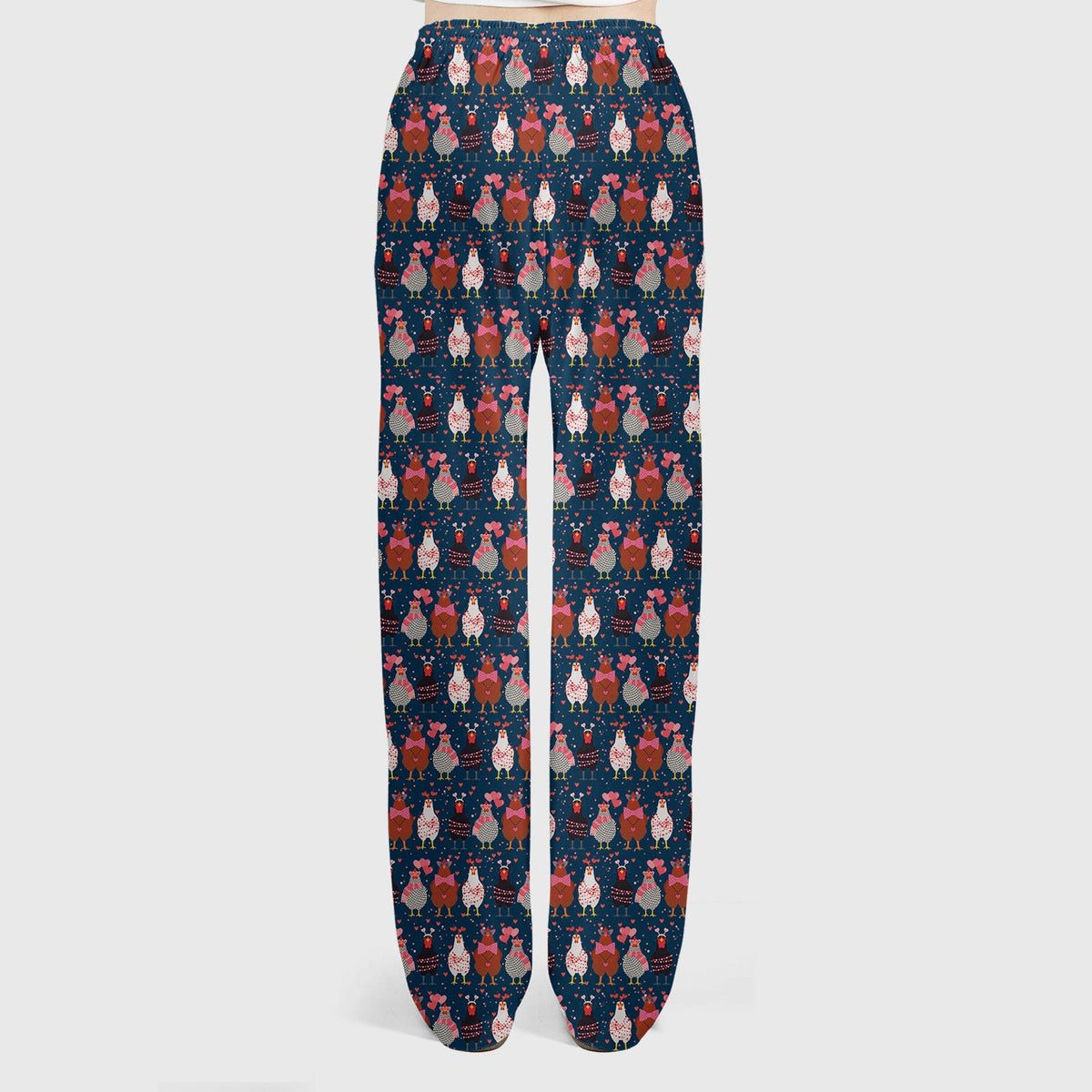 Chicken Valentine Nurse Scrub Set