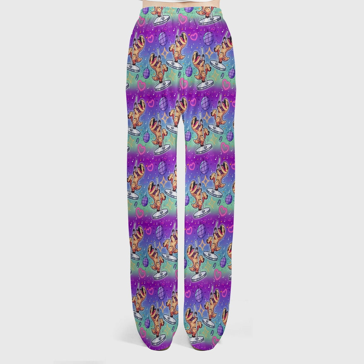 Dancing Dinosaur Disco Nurse Scrub Set