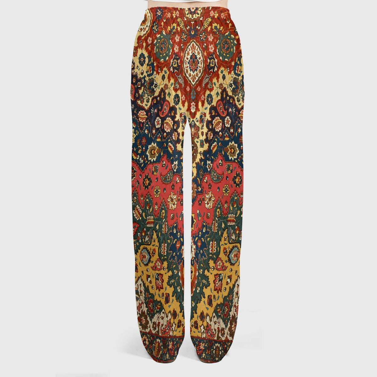 Vintage Persian Rug Floral Nurse Scrub Set