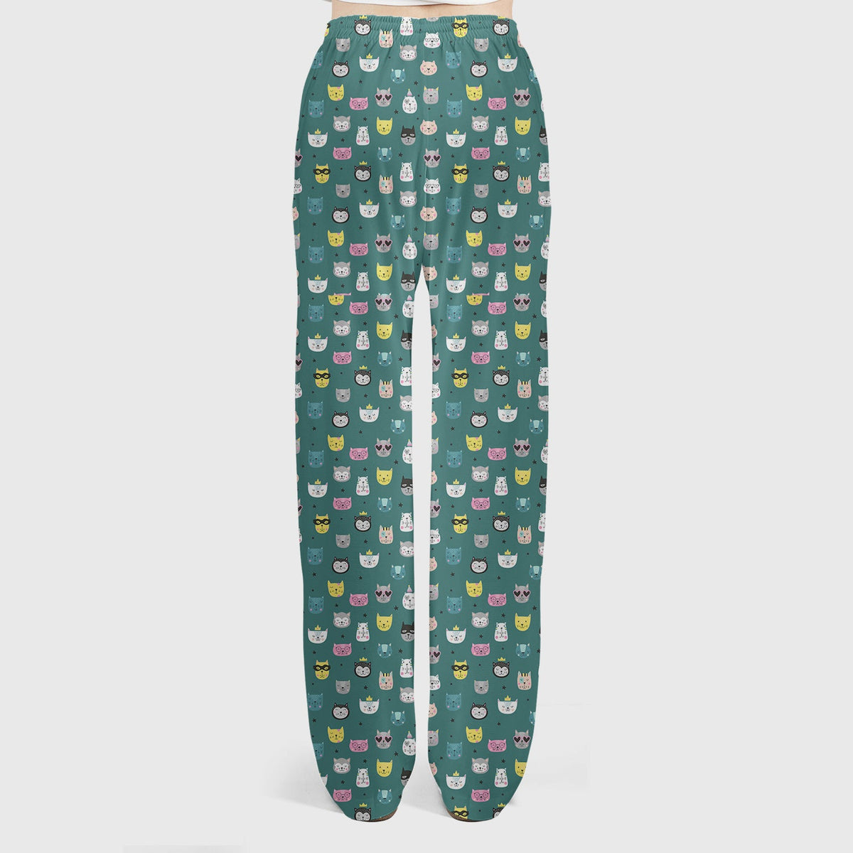 Colorful Kitty Nurse Scrub Set