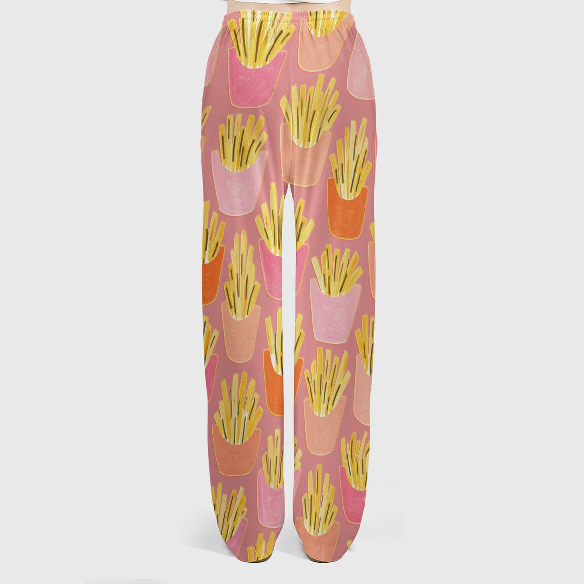 French Fries Nurse Scrub Set
