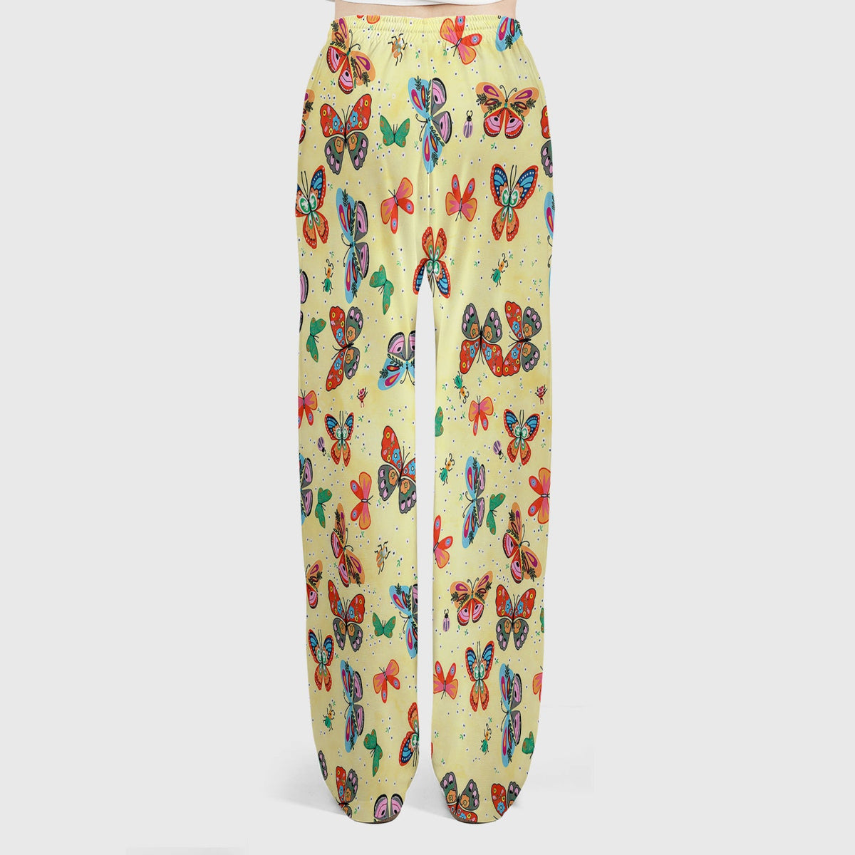 Colorful Butterfly Garden Nurse Scrub Set