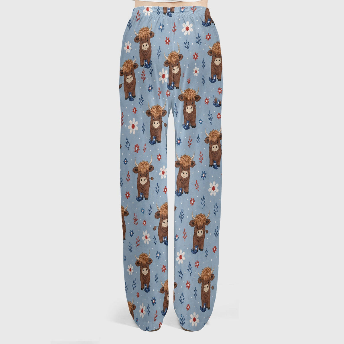 Floral Cowboy Boots Nurse Scrub Set