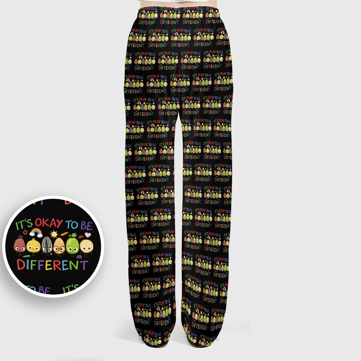 Autism Awareness It's OK To Be Different Nurse Scrub Set