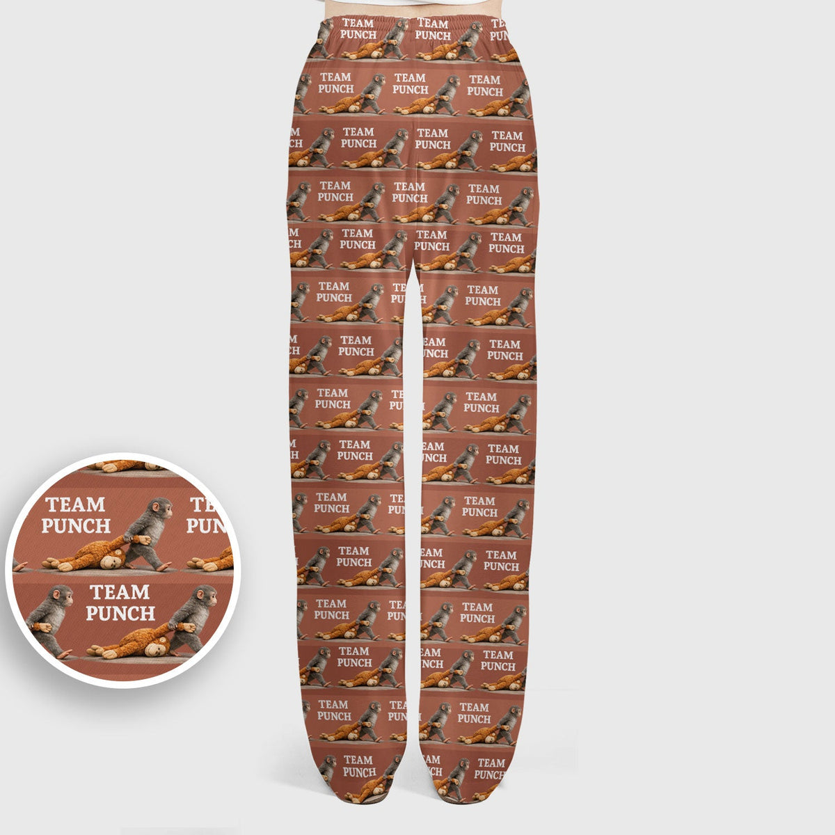 Team Punch Playful Monkey Nurse Scrub Set
