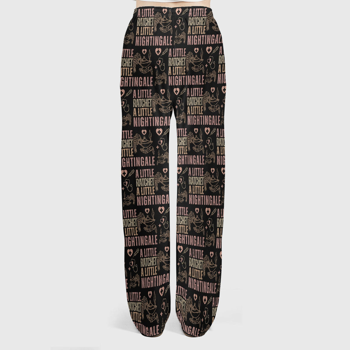 A Little Ratchet A Little Nightingale Women's Scrub Set, Breathable Med Uniform