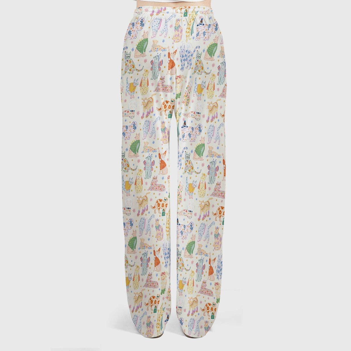Colorful Cats Nurse Scrub Set
