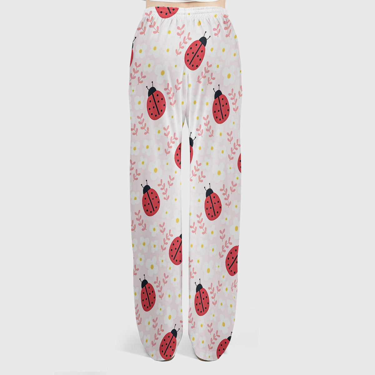 Lovely Ladybug Blossom Garden Nurse Scrub Set