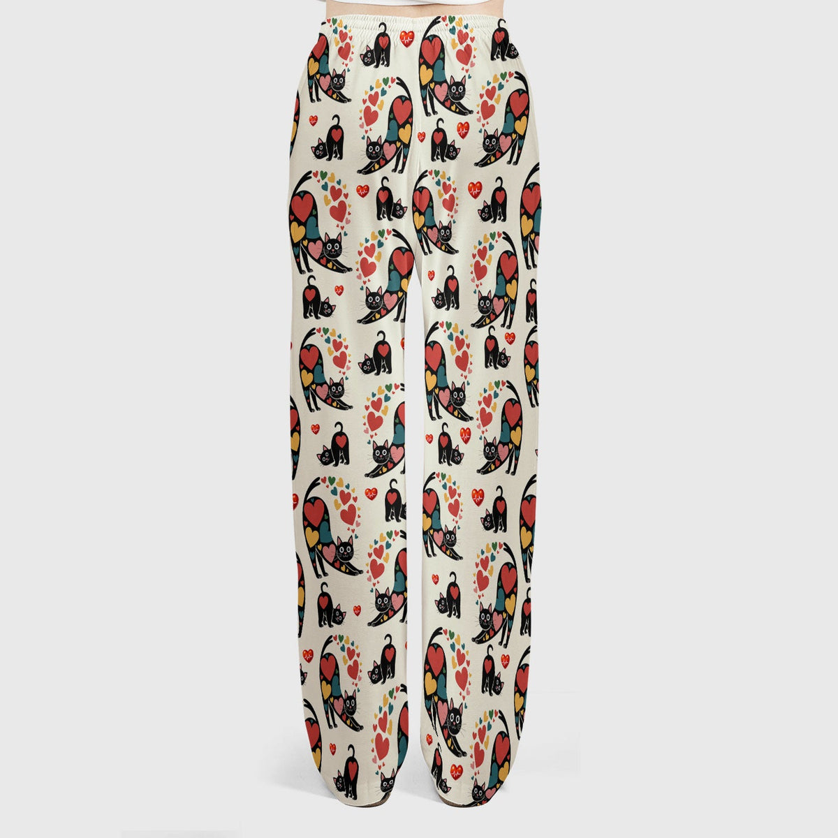 Cat Valentine Heart Nurse Scrub Set