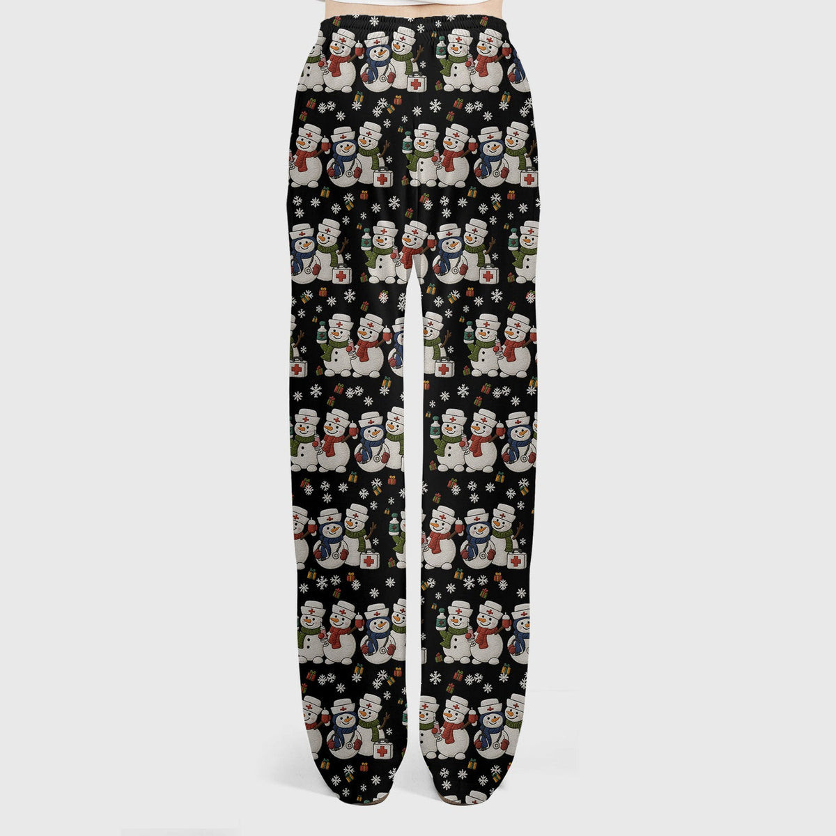 Snowman Nurse Scrub Set - Christmas Gift