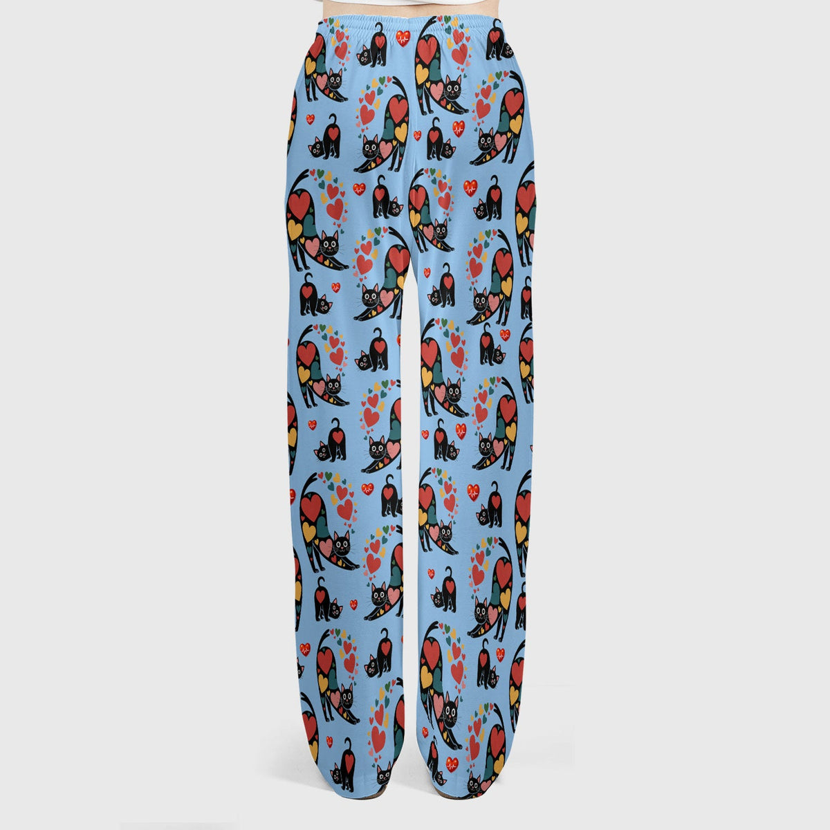 Cat Valentine Heart Nurse Scrub Set