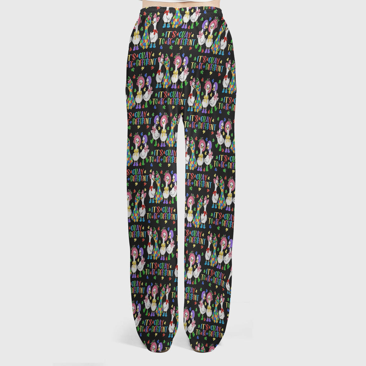 It's Okay To Be Different Duck Nurse Scrub Set