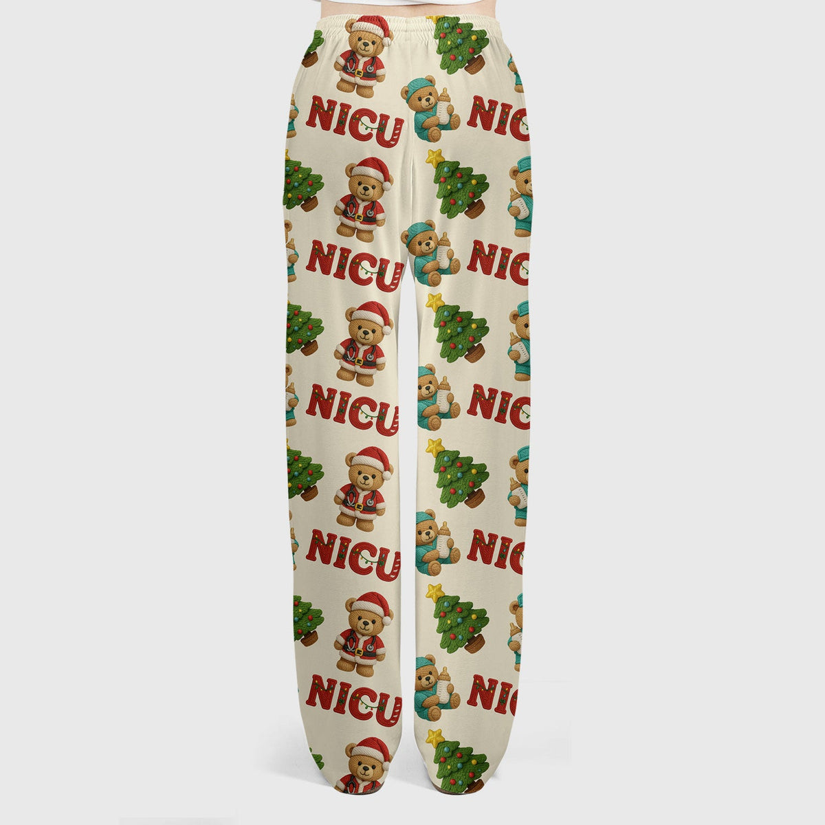 NICU Nurse Teddy Bear Scrub Set - Christmas Gift