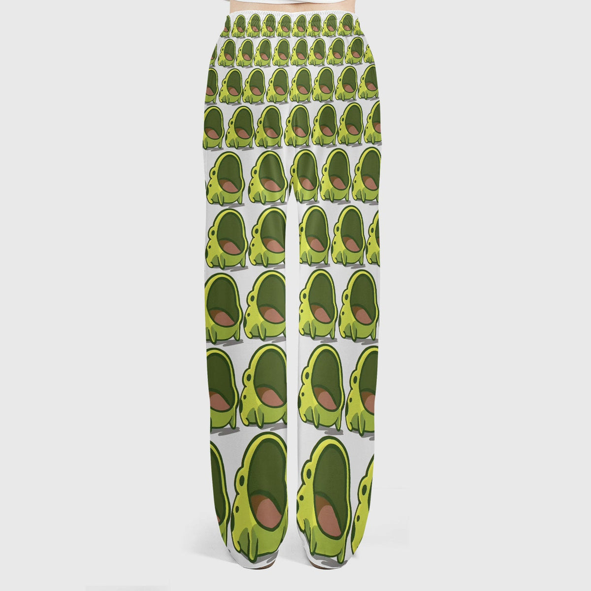 Green Frog Cartoon Nurse Scrub Set