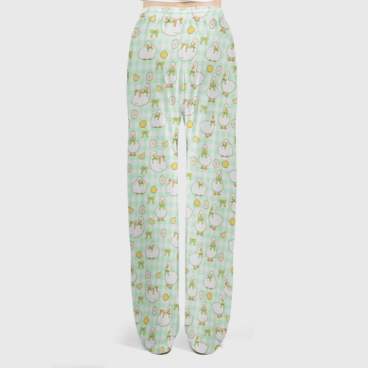 Adorable Ducks Lemon Daisy Nurse Scrub Set