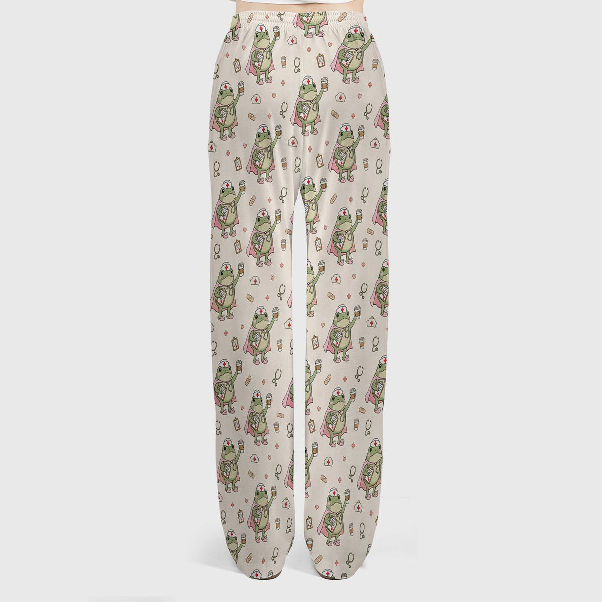 Super Nurse Frog Scrub Set