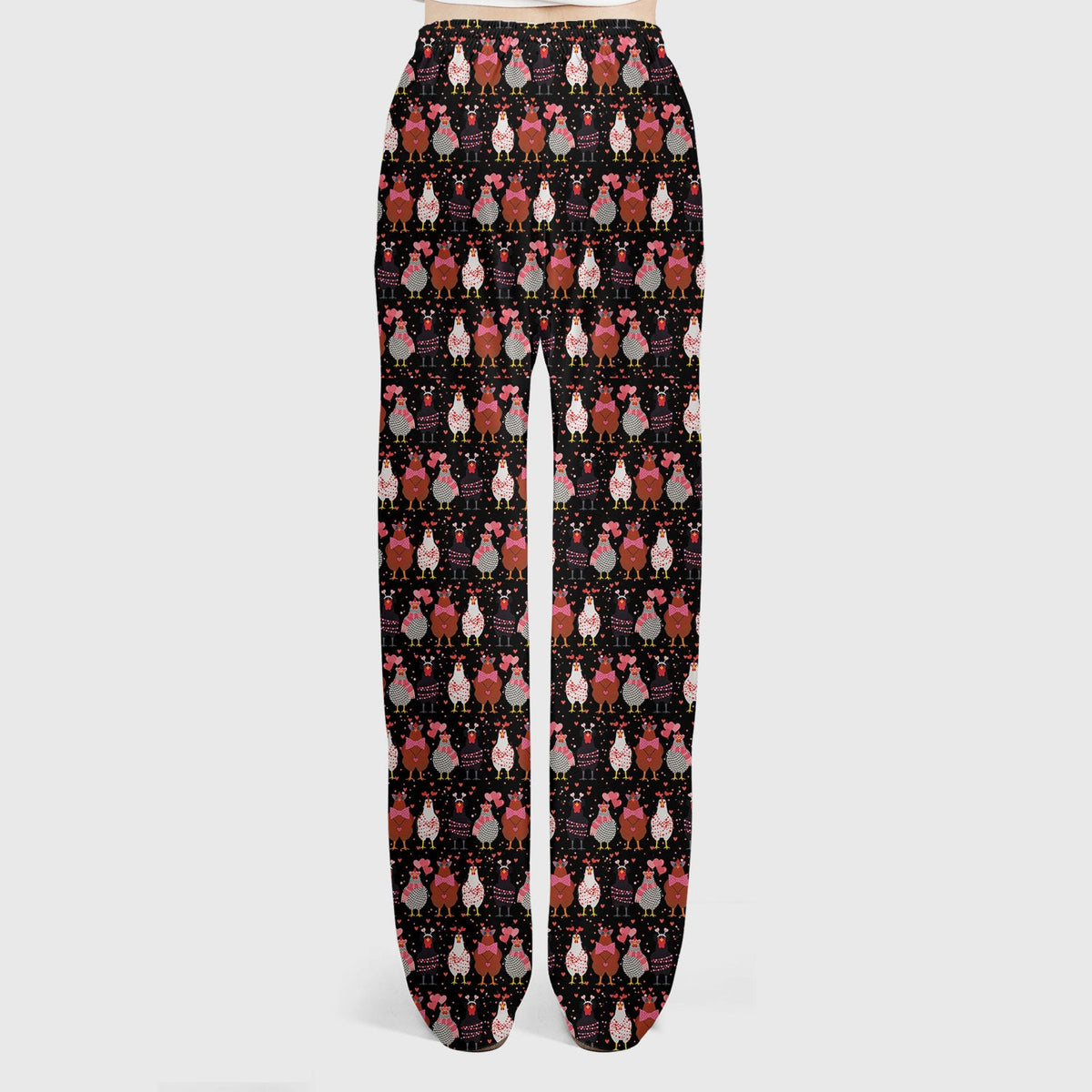 Chicken Valentine Nurse Scrub Set