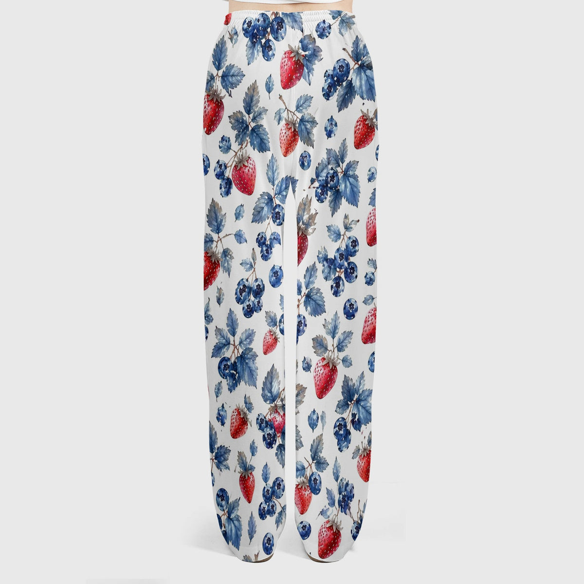 Strawberry & Blueberry Leaf Nurse Scrub Set