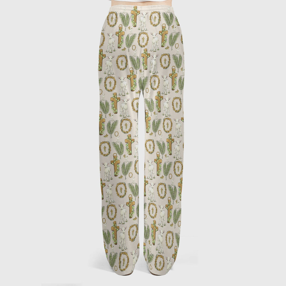 Faith Lamb Cross Nurse Scrub Set
