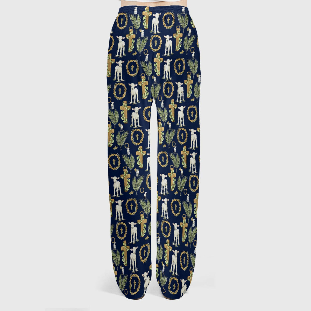Faith Lamb Cross Nurse Scrub Set