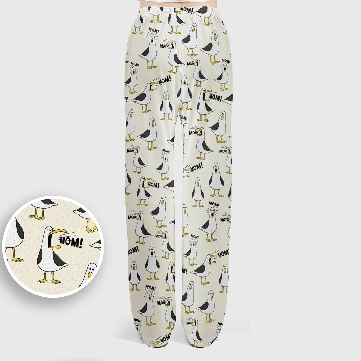 Seagull Mom Nurse Scrub Set