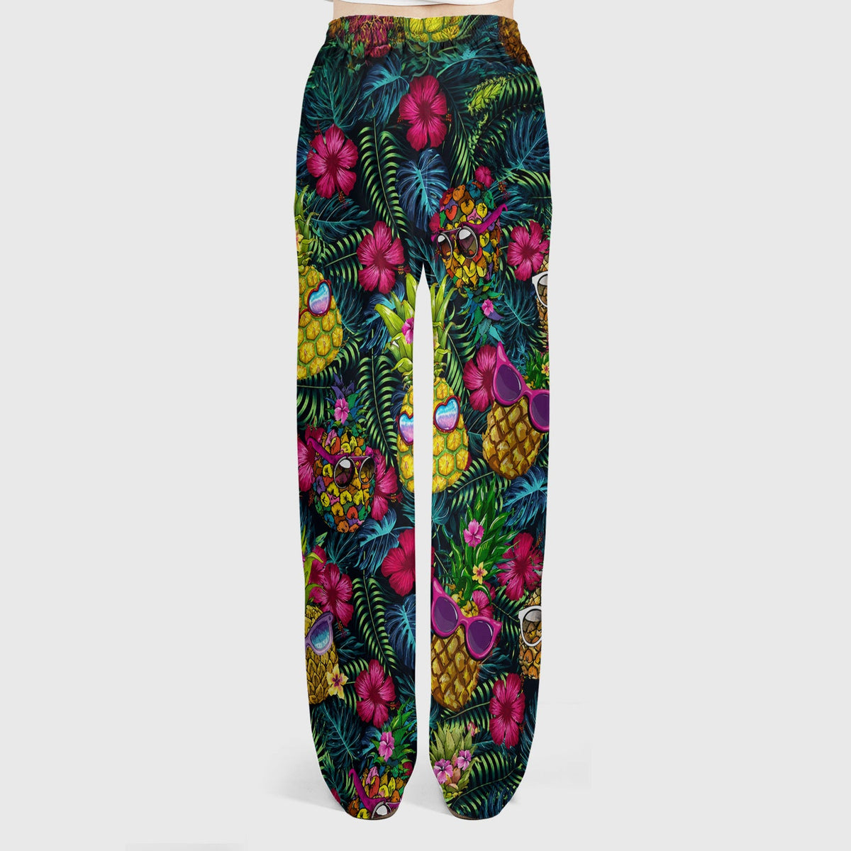 Tropical Pineapple Sunglasses Nurse Scrub Set