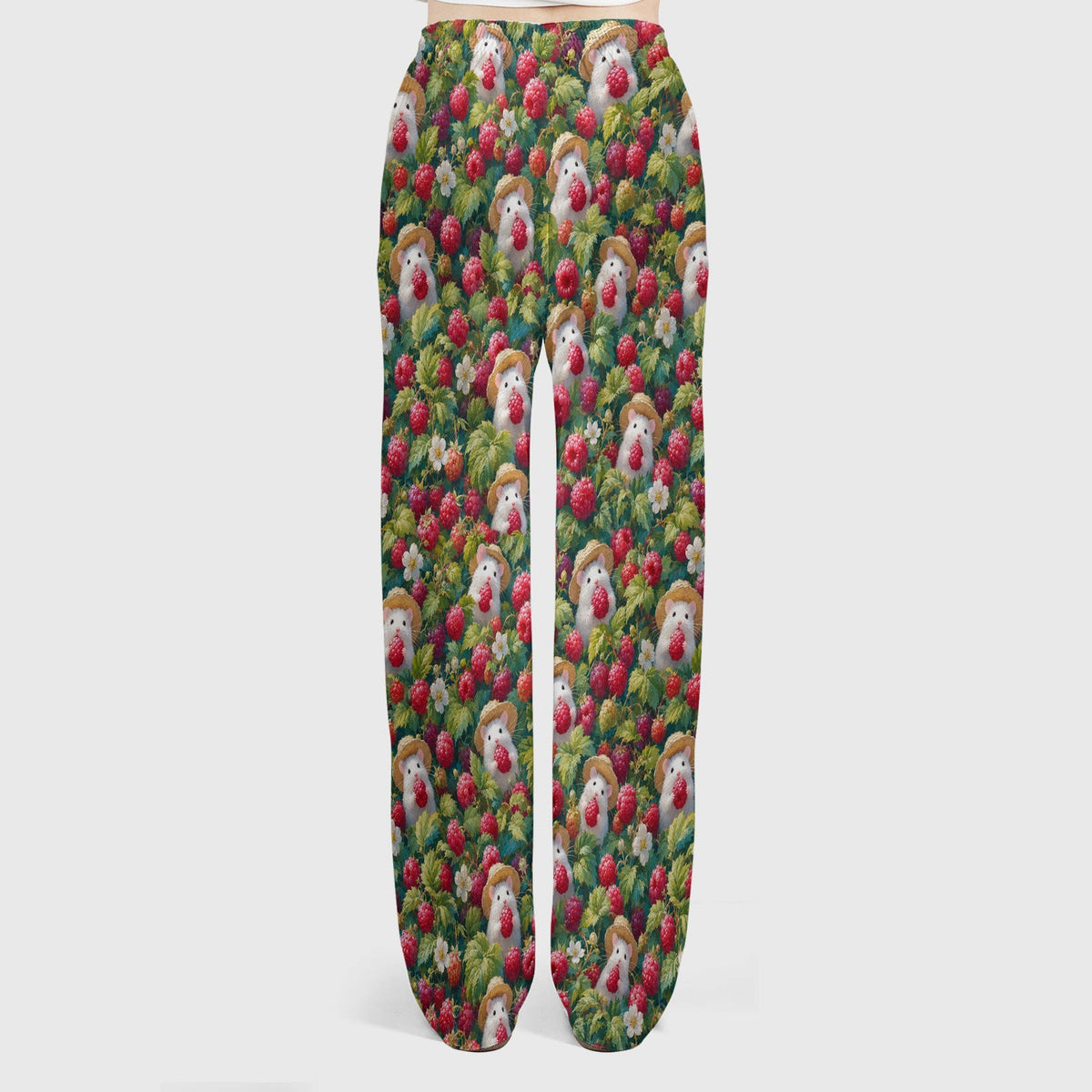Raspberry Mouse Garden Nurse Scrub Set