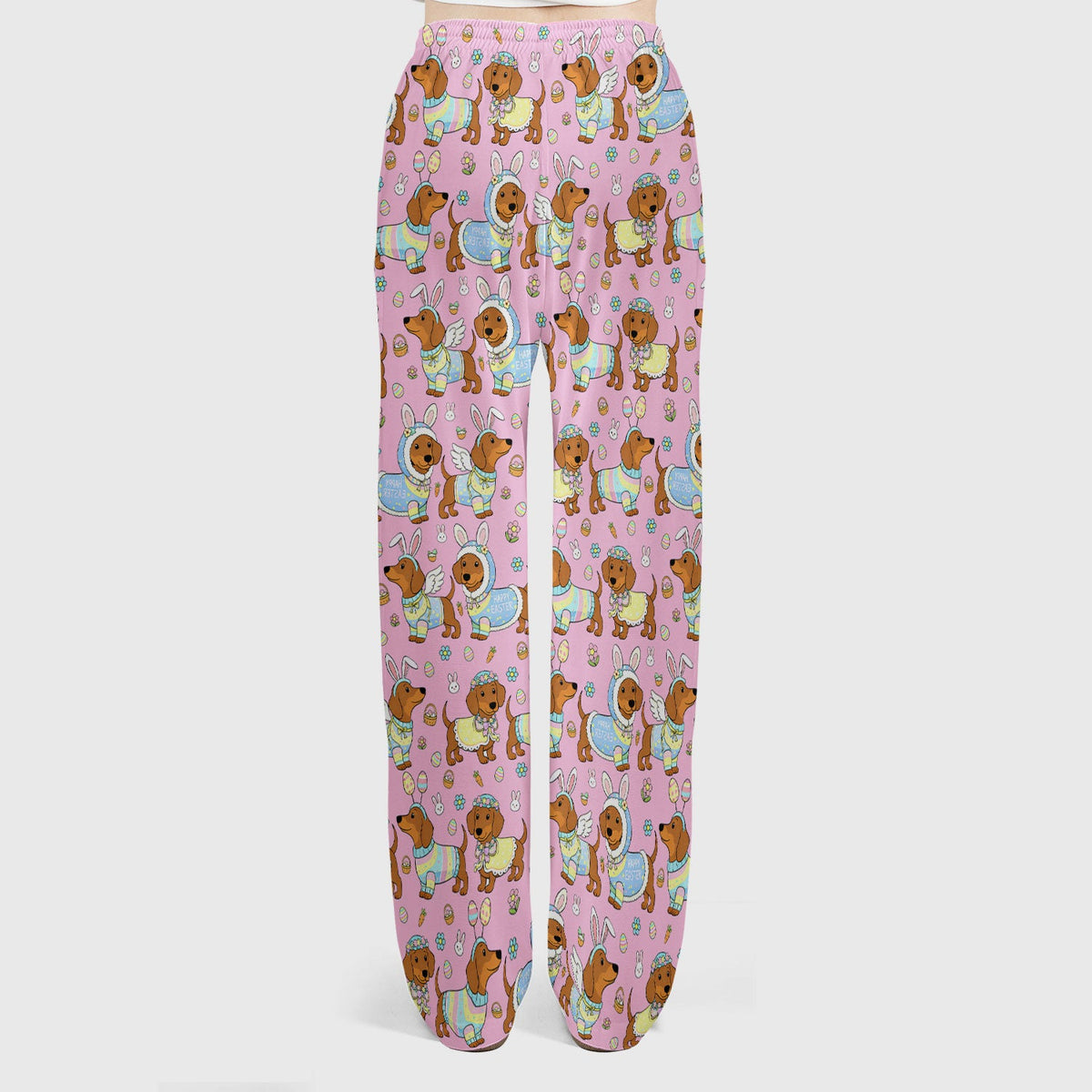 Dachshund Bunny Nurse Scrub Set - Easter Gift
