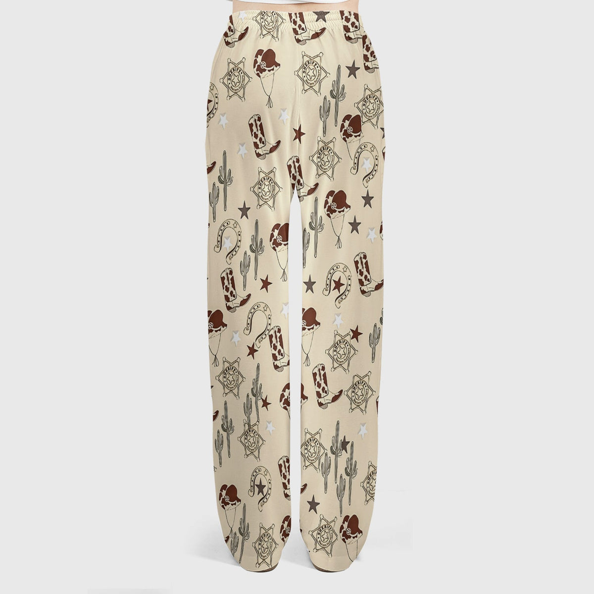 Cowboy Hats & Boots Nurse Scrub Set