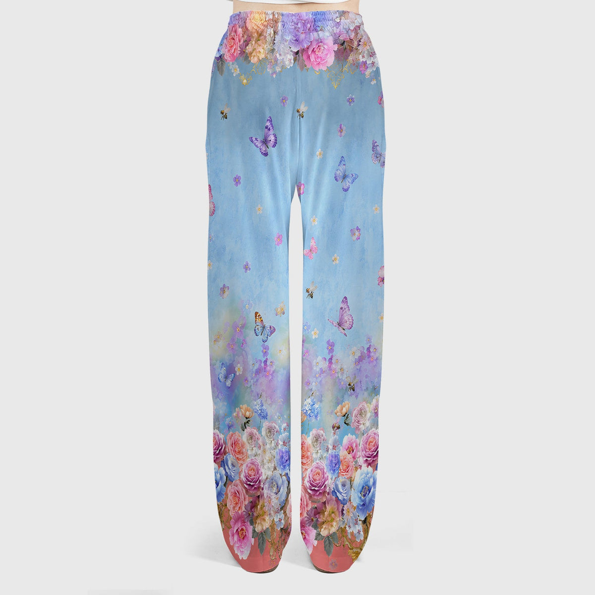 Pastel Flower Garden Nurse Scrub Set