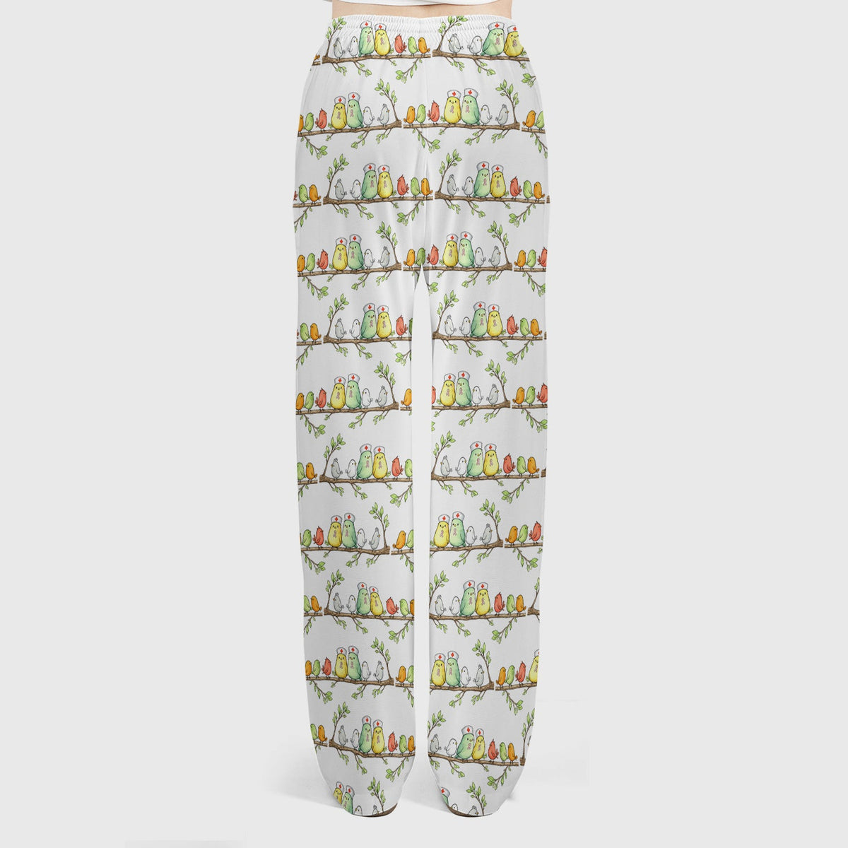 Birds On Branches Nurse Scrub Set