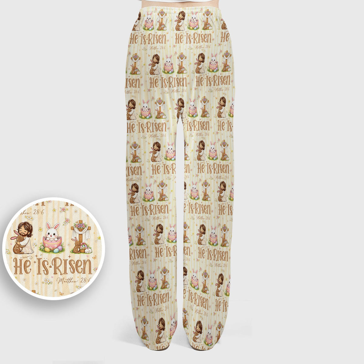 Risen Jesus Nurse Scrub Set - Easter Gift