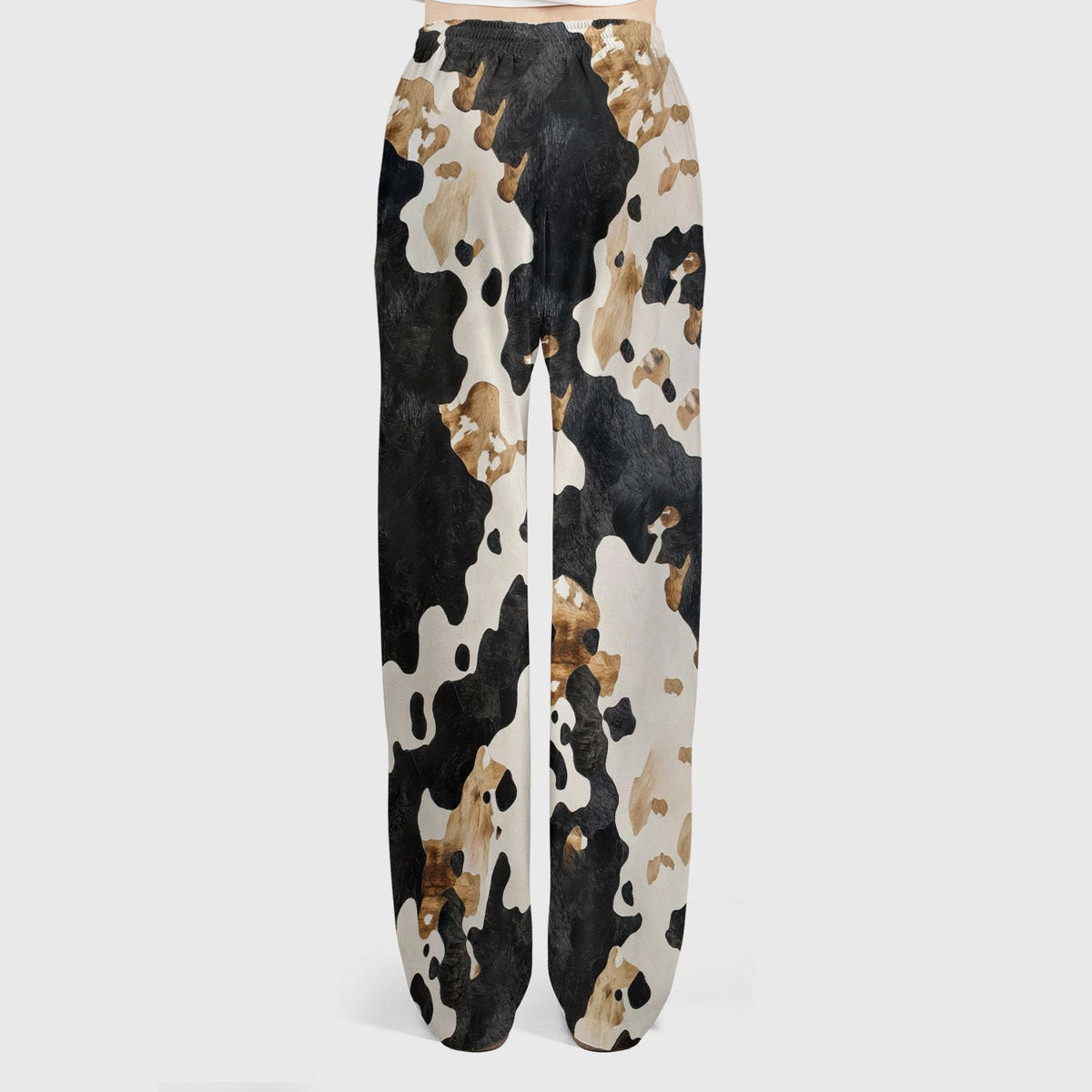 Classic Cow Print Nurse Scrub Set