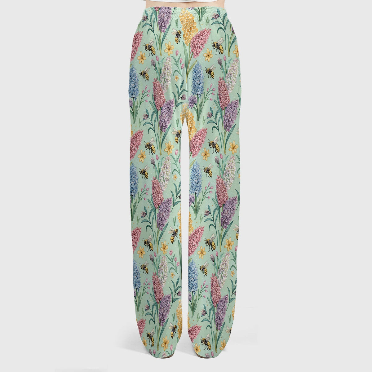 Pastel Wildflower Honeybee Nurse Scrub Set
