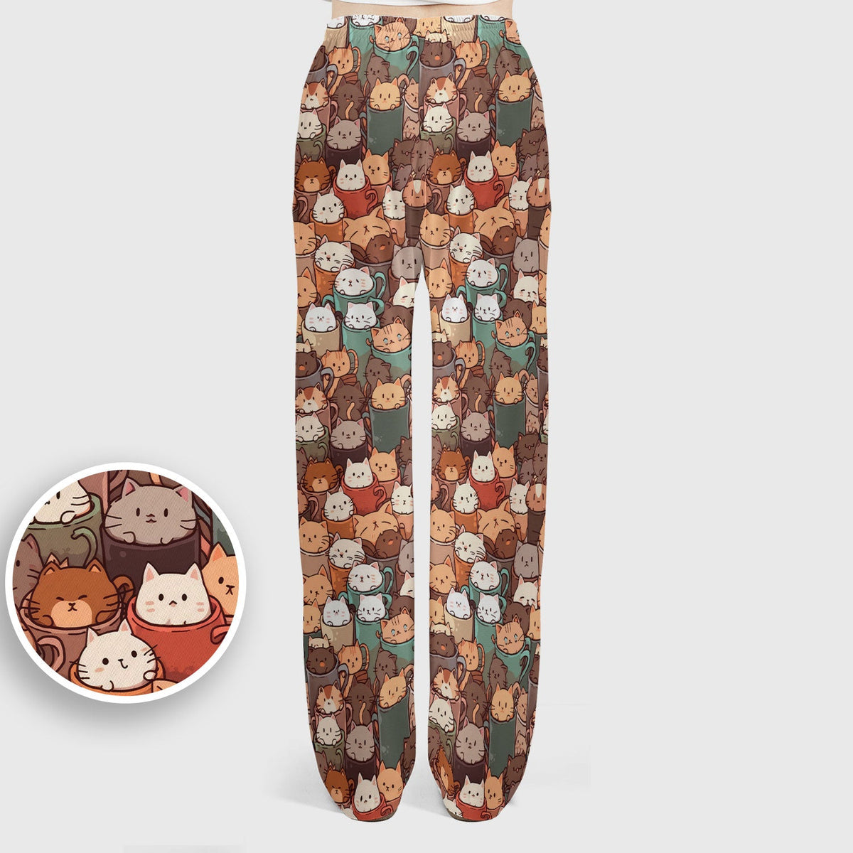 Kittens in Mug Nurse Scrub Set