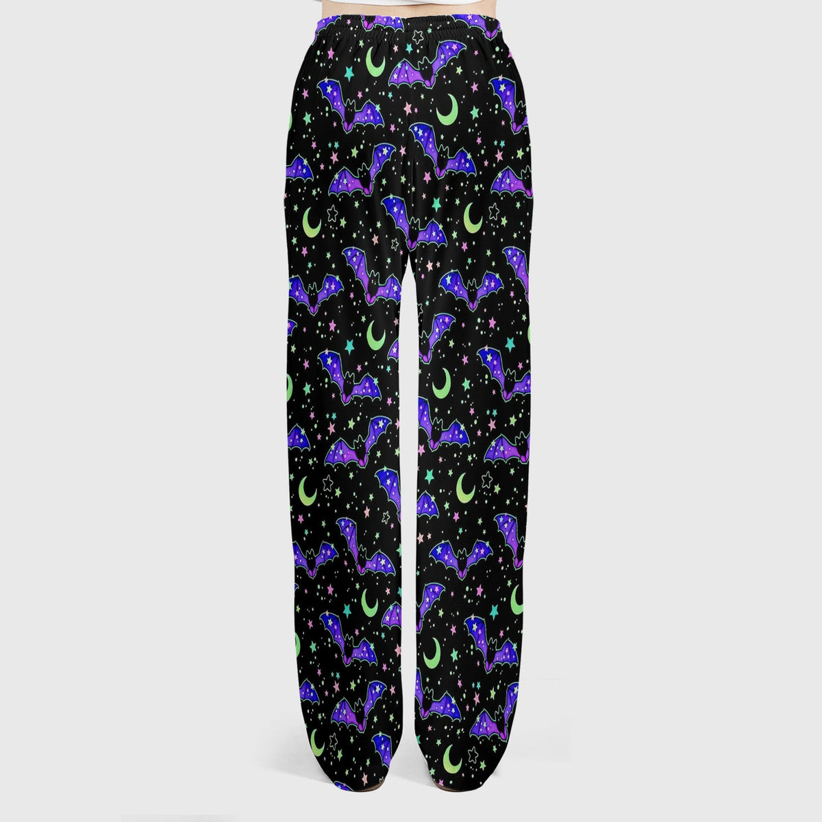 Spooky Celestial Bat Nurse Scrub Set