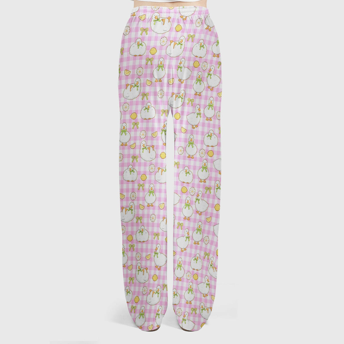 Adorable Ducks Lemon Daisy Nurse Scrub Set
